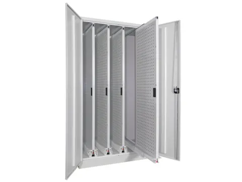 verticale kast cil.slot HxBxD 1950x1000x600mm dubbele vleugeldeur