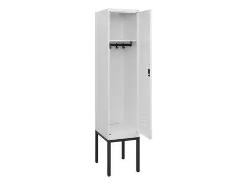 locker,HxBxD 1950x400x500mm,1vak,vak B 400mm,cil.-slot,voetonderstel