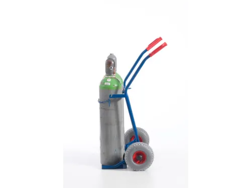 Flessenkar Draagvermogen 100Kg 2X20L-Fles Luchtbanden Ral5010 staal