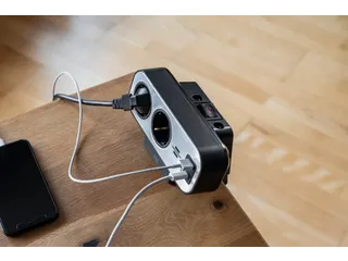 Stekkerdoos Brennenstuhl Estilo bureau duplex 10-voudig 1 USB C, 1 USB - 6