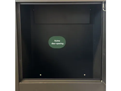 Pakketbrievenbus Zwart PB400