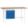 Werkbank 840x1500x700mm 1lade 150mm 1kastvak 350mm 1/2legbord Ral7035
