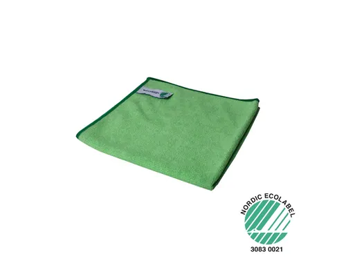 Microvezeldoek Groen 40x40cm 10 Stuks