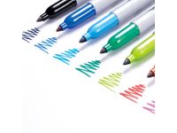 Viltstift Sharpie Fijne Punt permanente markers Blister à 12 kleuren