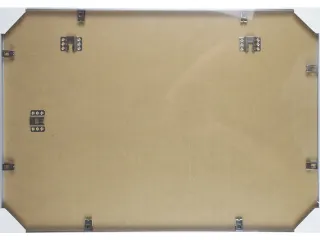 Fotolijst Seco A2 zilverkleur Geborsteld aluminium. 11mm - 3