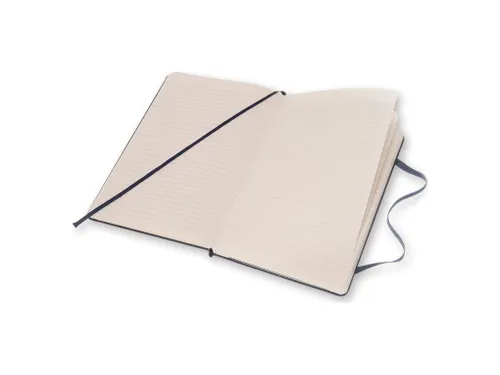 Notitieboek Moleskine large 130X210mm lijn hard cover sapphire blue