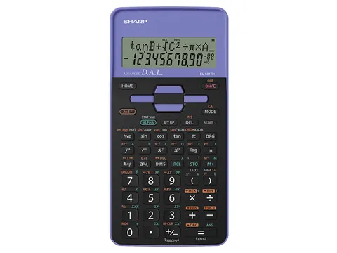 Calculator Sharp-EL531THBVL zwart-violet wetenschappelijk