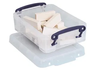 Opbergdoos 0,75 Liter Transparant - 1