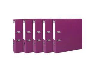 Pak 5 ordners PP/PP A4 80mm fuchsia PP A4 80mm FUCHSIA - 4