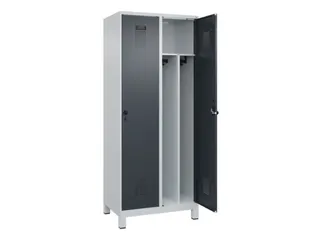 locker voor scheiding van kleding,HxBxD 1950x800x500mm,2vak - 1