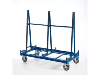 Platenwagen 1200kg Bxd 1600x800mm Dubbelzijdig Ral5010 - 9