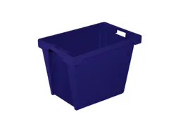 Euronorm Draaistapelbak 400x600x400mm Blauw