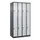 dubbeldekse locker,HxBxD 1850x1000x500mm,4x2vak.,vak B 250mm