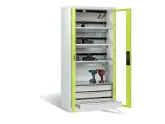 acculaadkast 1950x930x500mm 15stekkerdozen 230V ventilator RDS1108060