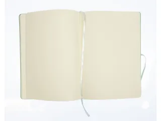 Schetsboek Kangaro A4 mint PU HC 80 blad 140gr roomwit met elastiek en - 4