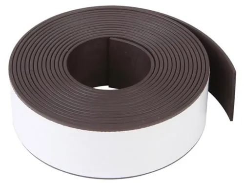 Flexibele magneetstrip zelfklevend 300x2.5cm Zwart