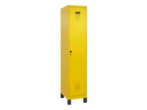 locker,HxBxD 1950x400x500mm,1vak,vak B 400mm,draaigrendel,voeten