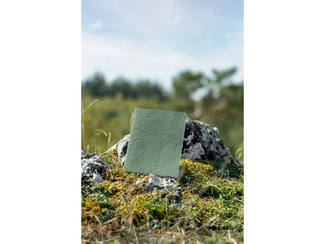 Cahier Re-Up A5 vert ligné couverture souple