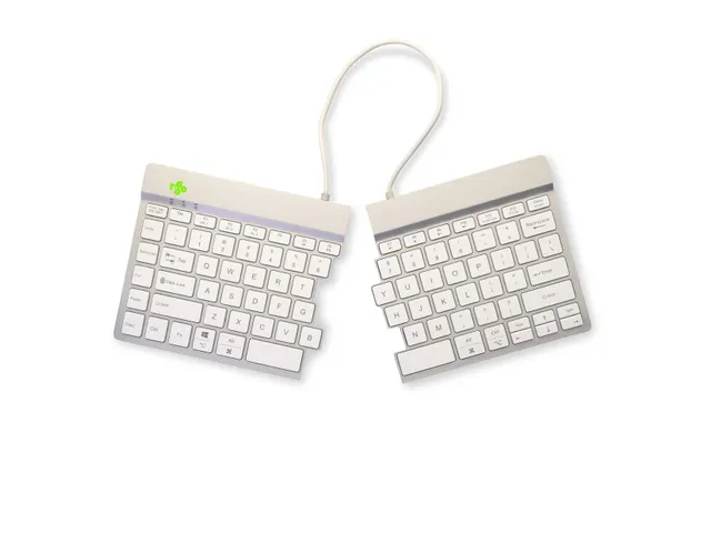 Split Break V2 ergonomisch toetsenbord Qwerty UK Wit draadloos
