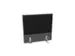 panneau de rehausse,p. table de bureau,MS-gris foncé,BN8033-noir