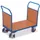 Platformwagen 500kg Laadvlak 1200x800mm 2 Kopwanden Ral 5010