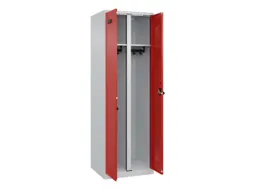 locker voor scheiding van kleding,HxBxD 1850x600x500mm,2vak