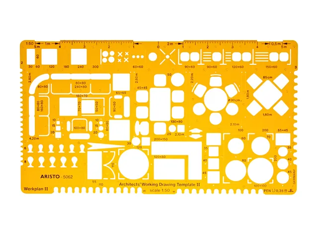 Architect-combisjabloon II Aristo 1 : 50