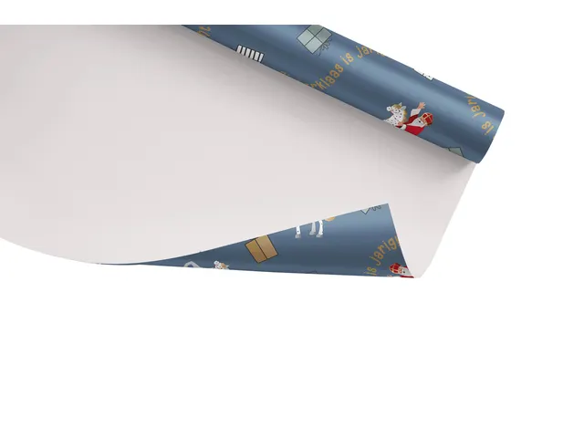 Haza Inpakpapier Sint en Co 200x70cm assorti