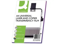 Overhead Transparanten Laser/Kopieertoestellen A4 100mic 100 Vel