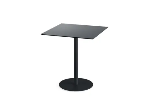 bistrotafel,HxBxD 730x700x700mm,rechthoekig,schotelvoet zwart