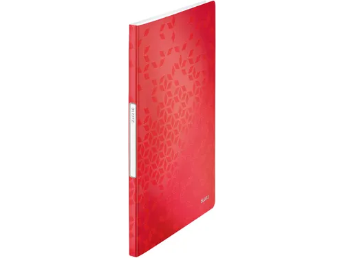 WOW showalbum A4, 20 hoezen, rood