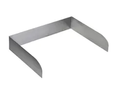 Ladesteun geborsteld roestvrij staal