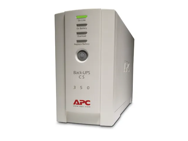 APC Back-UPS BK350EI - 350VA, 4x C13 uitgang, USB