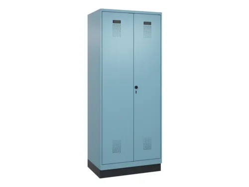 locker voor scheiding van kleding,HxBxD 1950x800x500mm,2vak