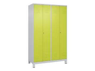 locker voor scheiding van kleding,HxBxD 1950x1200x500mm,4vak - 1