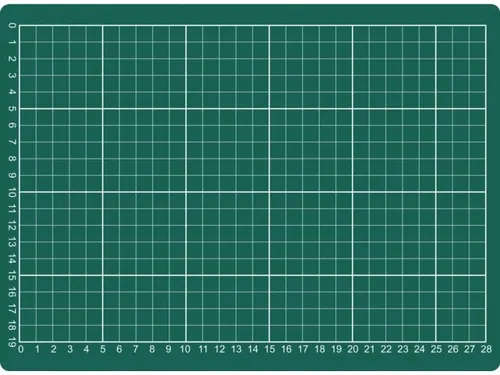 Snijmat A4 300x220mm groen