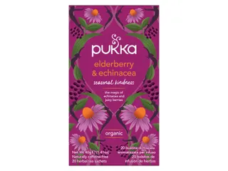 Thee Pukka elderberry en echinacea 20 zakjes - 2