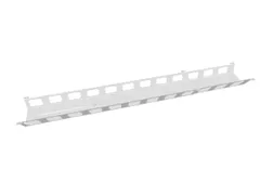 kabelbak,v. bureau,B 1200-2000mm,wit