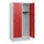 schoollocker,HxBxD 1630x800x500mm,2vak,vak B 400mm,draaigrendel,sokkel