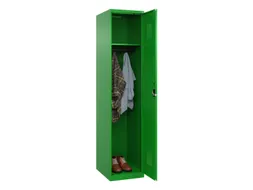 locker,HxBxD 1850x400x500mm,1vak,vak B 400mm,cil.-slot,staand op vloer