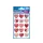 Effectfolie Z-design Creative pakje a 1 vel hartjes rood/ roze
