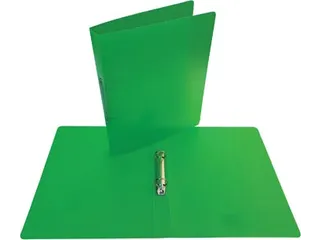 ringmap, voor ft A4, uit PP, 2 ringen van 25mm, transparant gro - 4