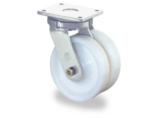 zwenkwiel,draagverm. 800kg,kunststof,ØxB 100x37mm,kogellager