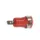 IEC1010 Bindpaal, Faston - Rood