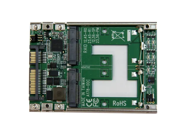 Dubbele mSATA SSD naar 2,5 inch SATA RAID adapter / converter
