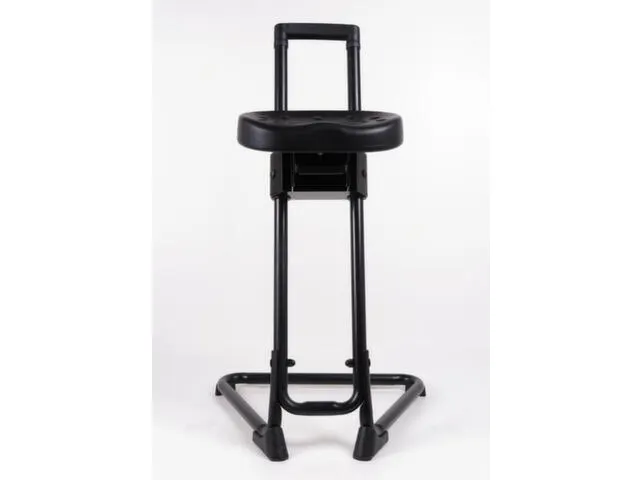 siège assis-debout inclinable mousse PU-siège standard noir