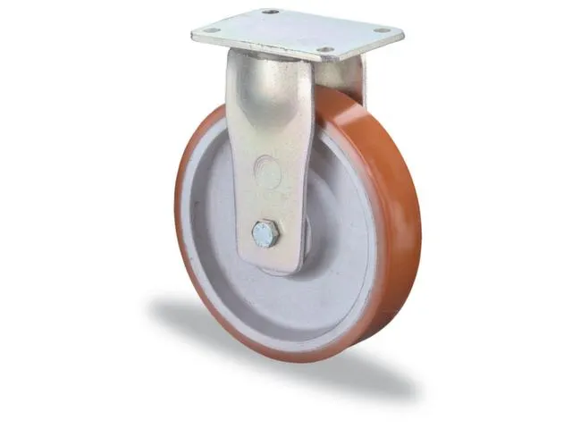 Bokwiel Velg Gietijzer Pu-Band Øxb 200X50Mm Draagverm. 1000Kg