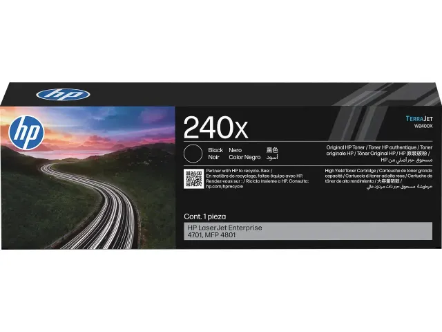 W2400X HP 240X CLJ cartridge black HC