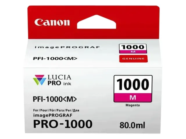 Inktcartridge Canon PFI-1000M rood