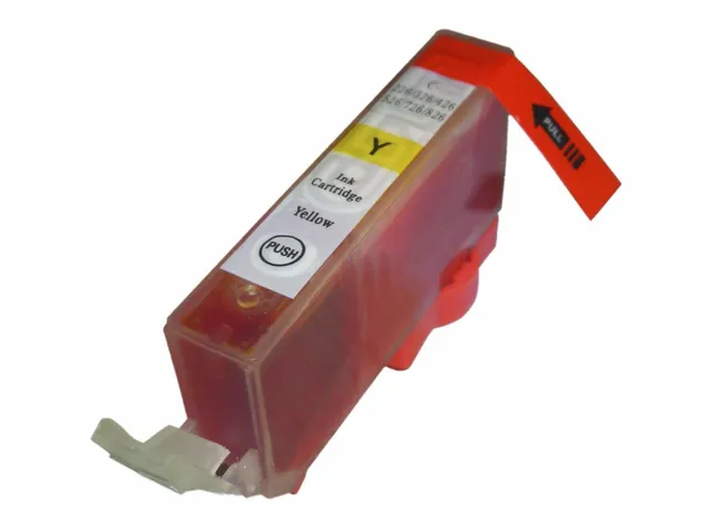 #*Cartridge SecondLife Canon 526 geel